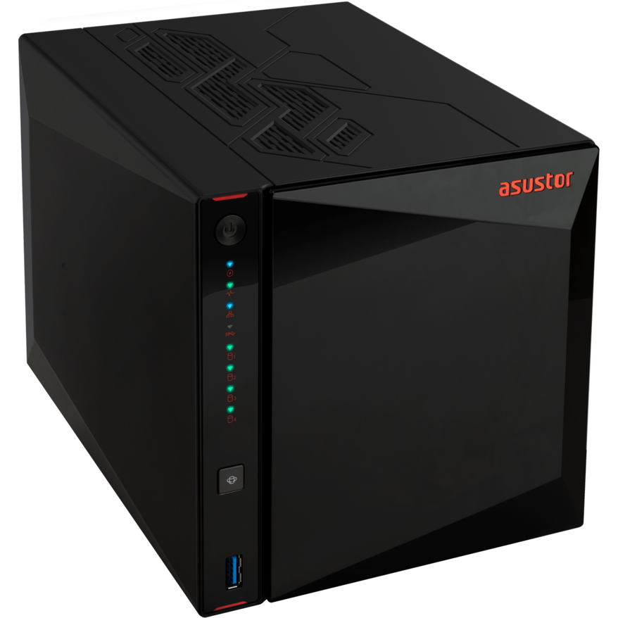 Сетевое хранилище (NAS) ASUSTOR AS5404T - AS5404T/90IX01R1-BW3S40 - фото 3