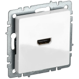 Розетка HDMI IEK BRITE BR-H10-K01