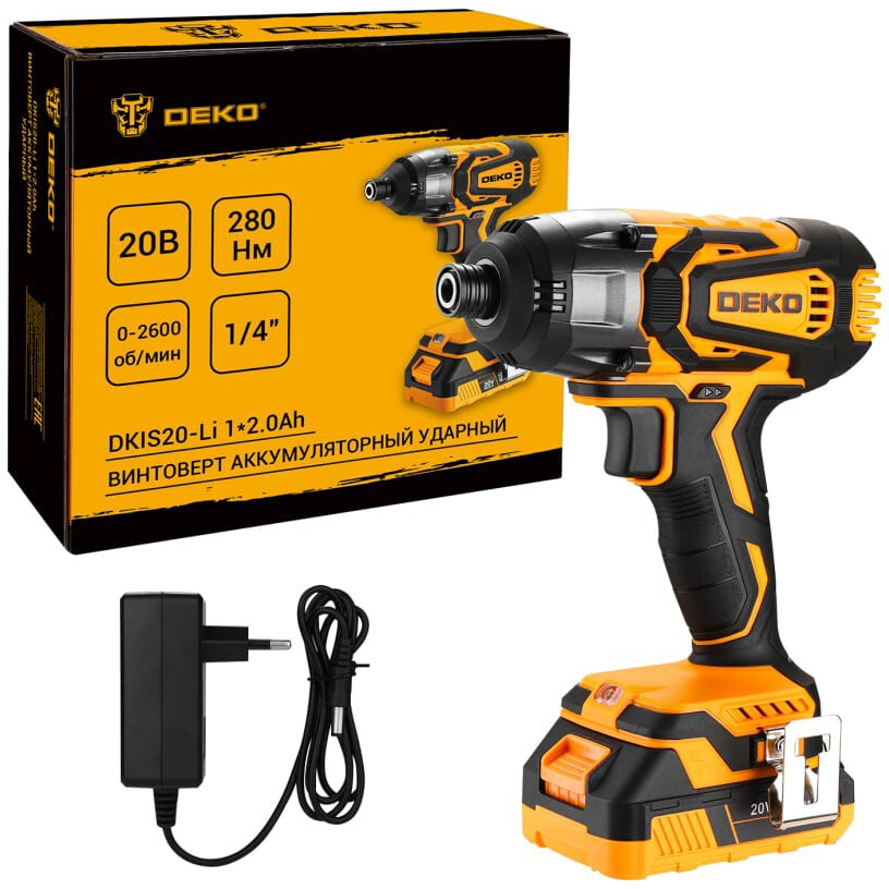 Винтовёрт DEKO DKIS20-Li - 063-4392