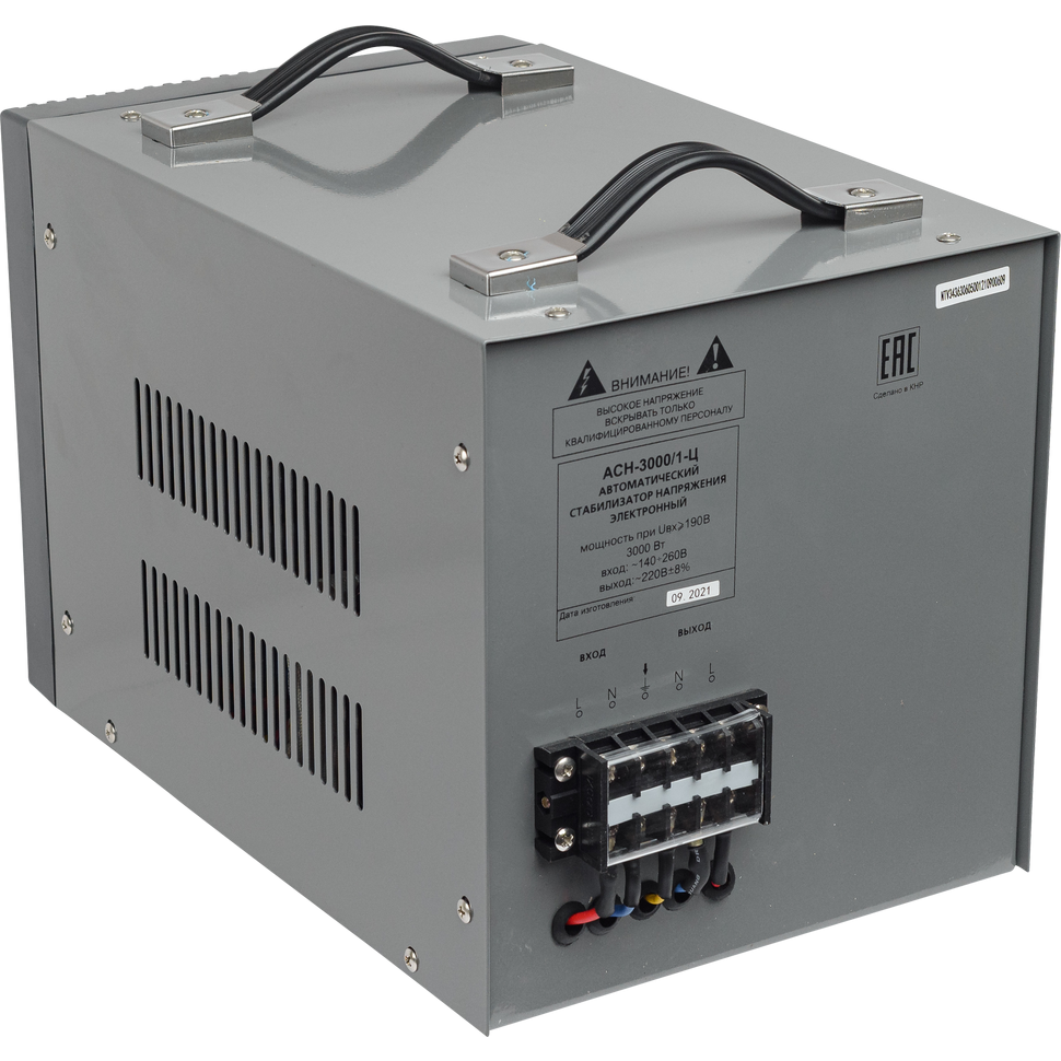 Стабилизатор напряжения Ресанта ACH-3000/1-Ц - 63/6/5 - фото 6
