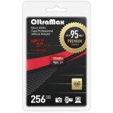 Карта памяти 256Gb MicroSD OltraMax Premium (OM256GCSDXC10UHS-1-PrU3 w)