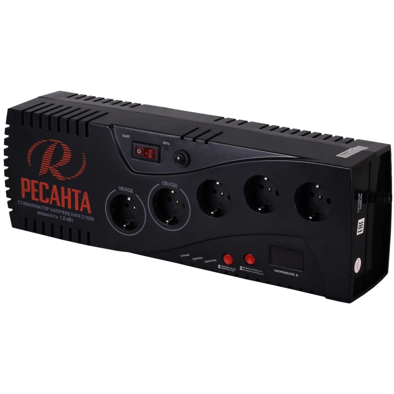 Стабилизатор напряжения Ресанта С1500 - 63/6/33