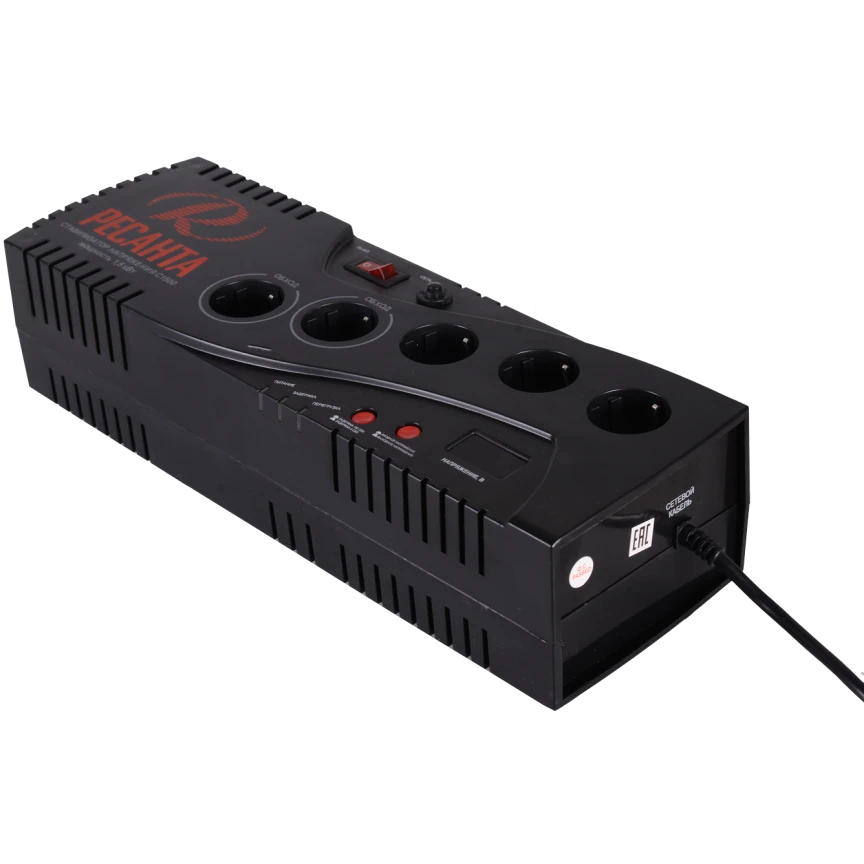 Стабилизатор напряжения Ресанта С1500 - 63/6/33 - фото 2