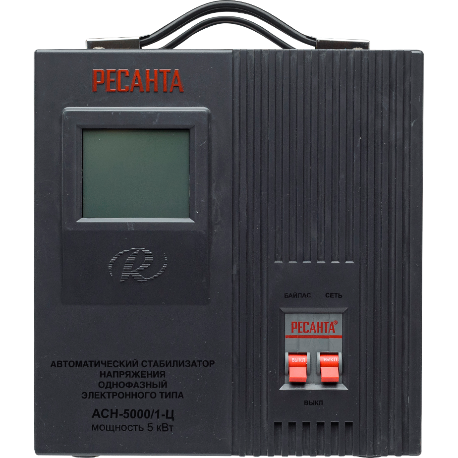 Стабилизатор напряжения Ресанта АСН-5000/1-Ц - 63/6/6 - фото 2
