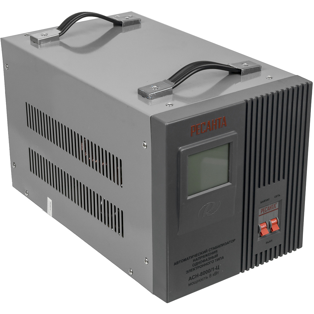 Стабилизатор напряжения Ресанта АСН-8000/1-Ц - 63/6/7 - фото 3