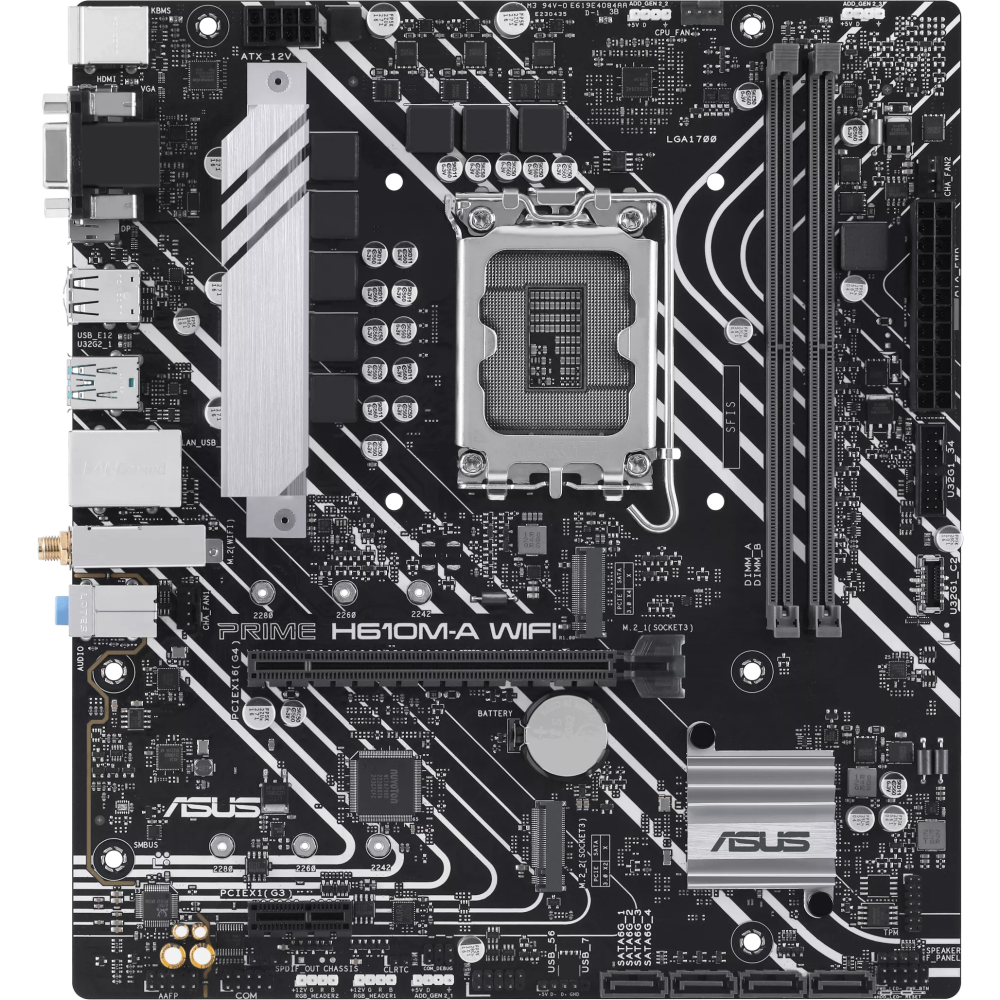 Материнская плата ASUS PRIME H610M-A WIFI