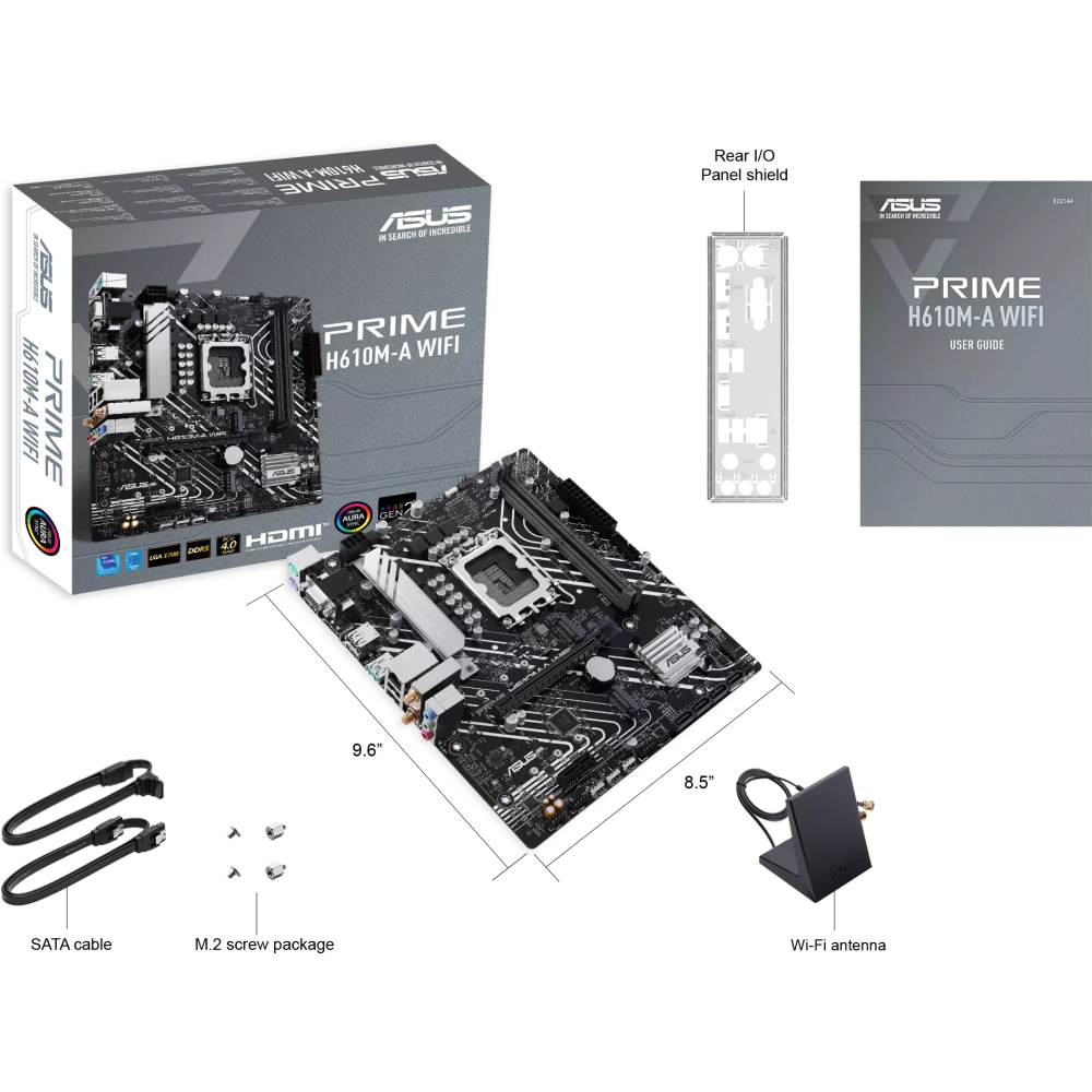 Материнская плата ASUS PRIME H610M-A WIFI - фото 7