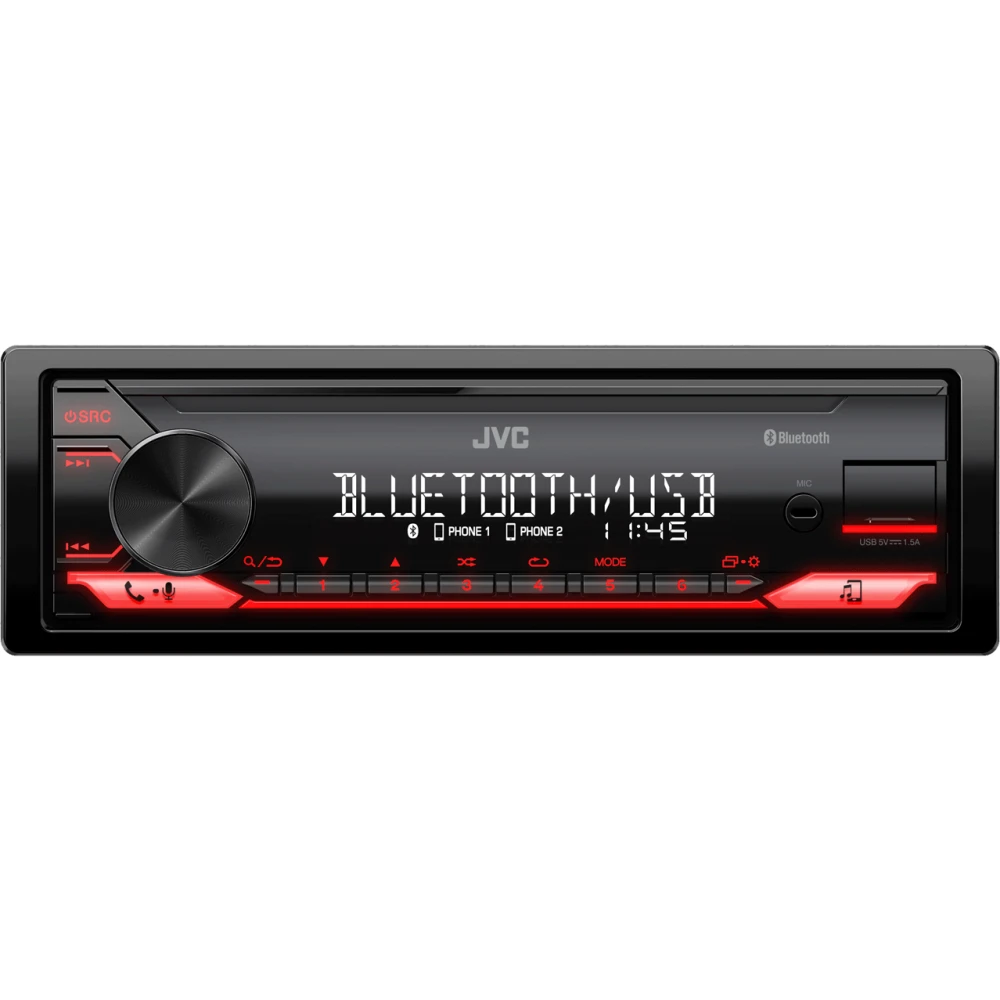 Автомагнитола JVC KD-X182BT - фото 2