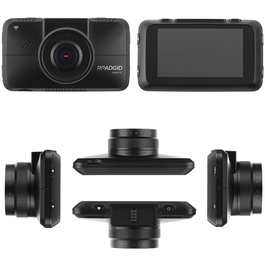 Автомобильный видеорегистратор Roadgid CityGo 3 Wi-Fi 2CH - 1045017 - фото 2