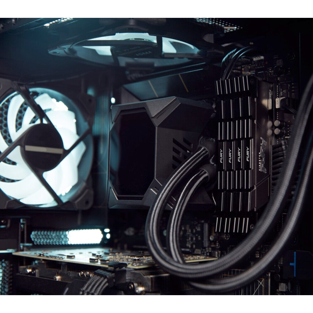 Оперативная память 16Gb DDR4 3600MHz Kingston Fury Renegade Black (KF436C16RB2K2/16) (2x8Gb KIT) - фото 6