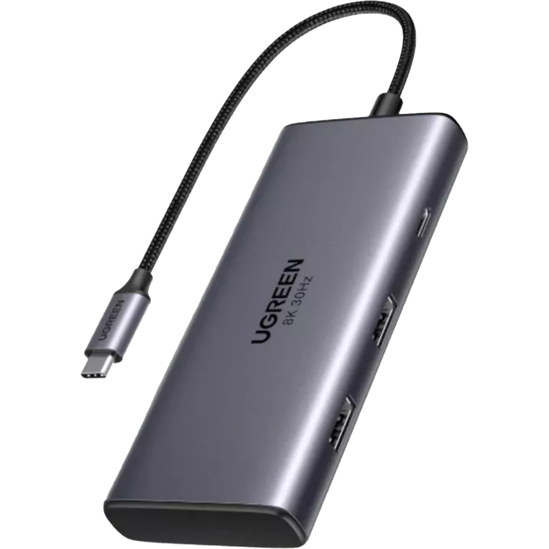Док-станция UGREEN Revodok 206 6-in-1 USB-C Hub Grey