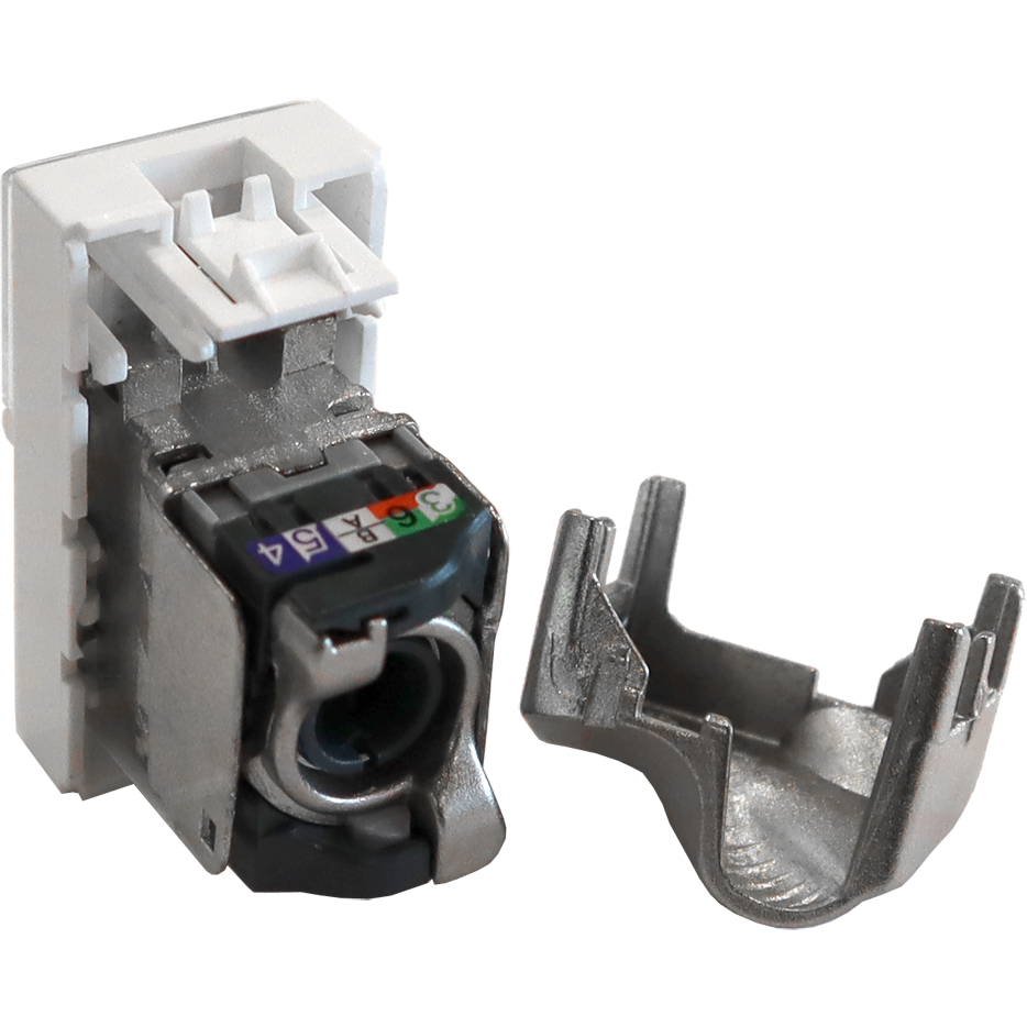 Вставка RJ-45 Lanmaster LAN-SIP-22S5E-WH - фото 2