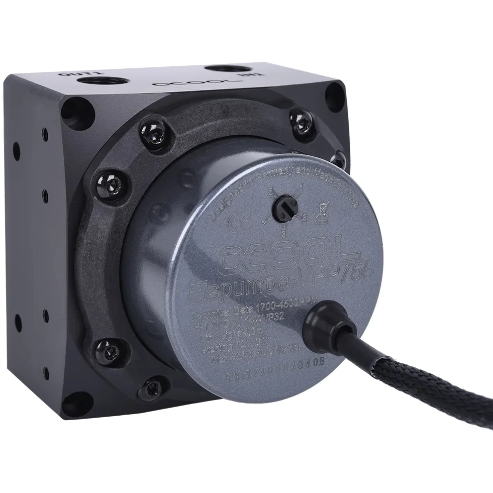 Помпа для СЖО Alphacool Eispumpe VPP755 - G1/4 inner thread including Eisdecke D5 - Acetal V.3 - 13305