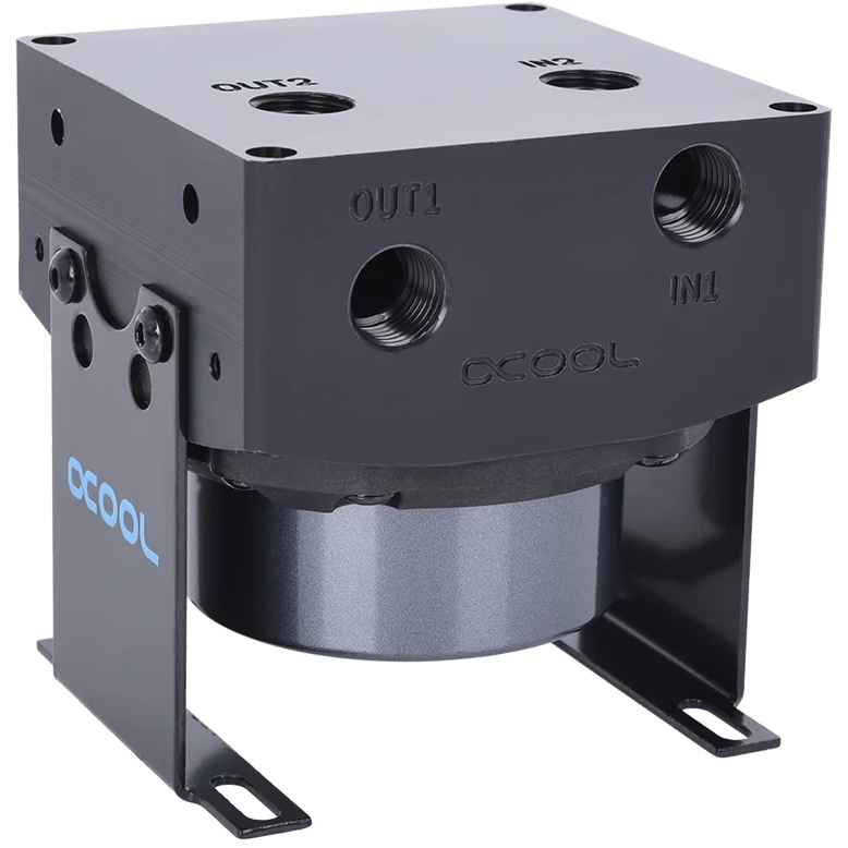 Помпа для СЖО Alphacool Eispumpe VPP755 - G1/4 inner thread including Eisdecke D5 - Acetal V.3 - 13305 - фото 2