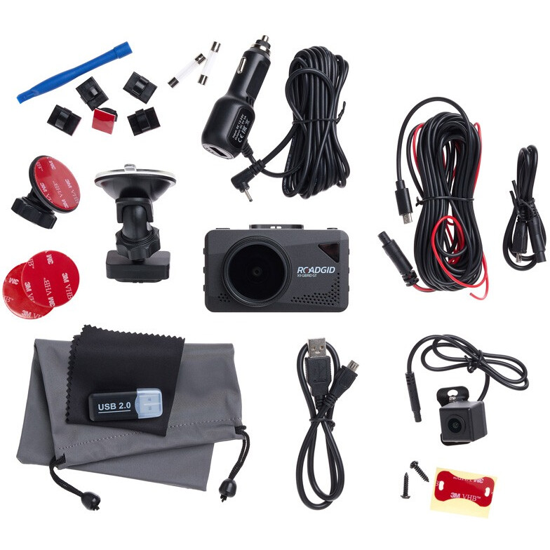 Автомобильный видеорегистратор Roadgid X9 Gibrid GT 2CH - 1045083 - фото 7