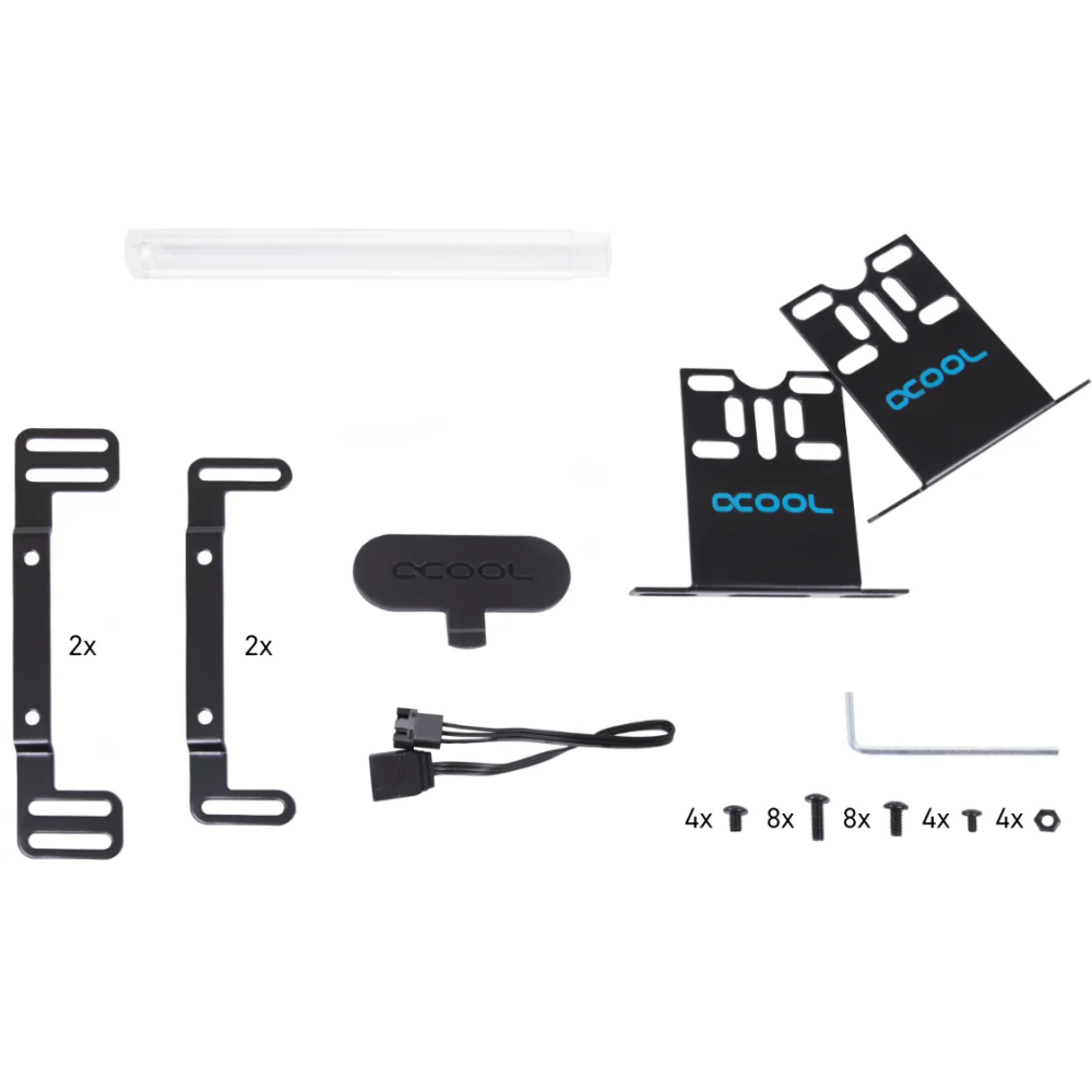 Резервуар с помпой для СЖО Alphacool Core 200 Aurora Reservoir Acetal/Acryl with VPP Pump - 15381 - фото 6