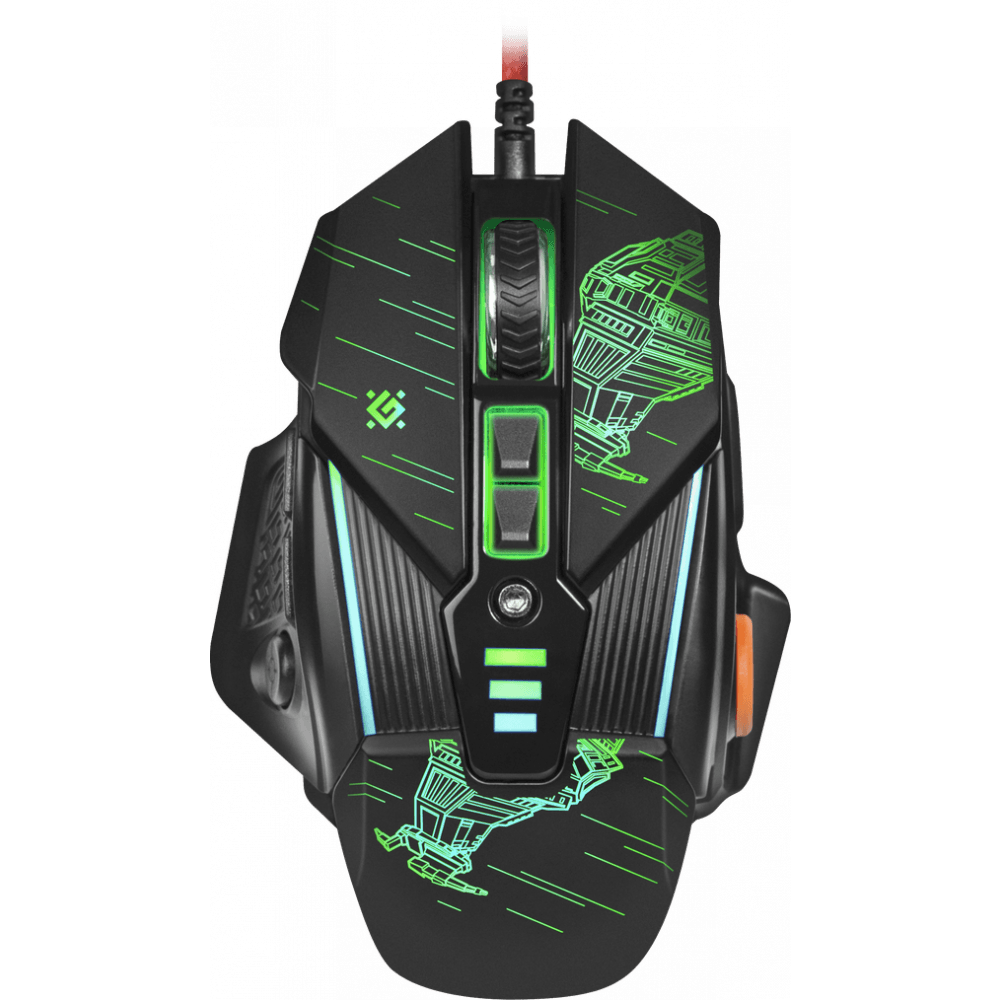 Мышь Defender sTarx GM-390L Black (52390) - фото 2
