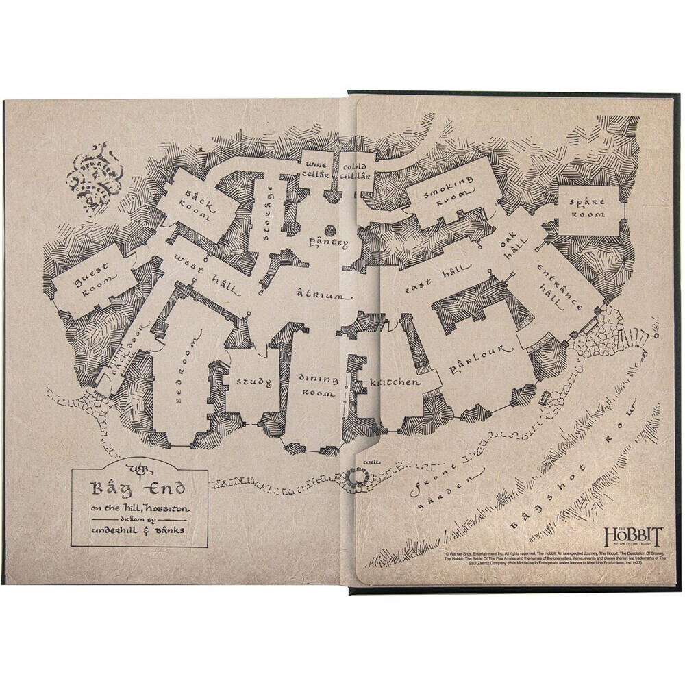 Блокнот Cinereplicas Властелин колец Хоббит Нежданное путешествие - 41000014903 - фото 5