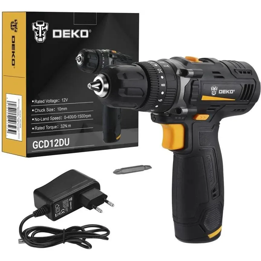Дрель DEKO GCD12DU (063-4039) - фото 3