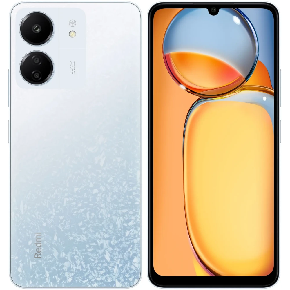Смартфон Xiaomi Redmi 13C 8/256Gb Glacier White - MZB0FTQRU/51625