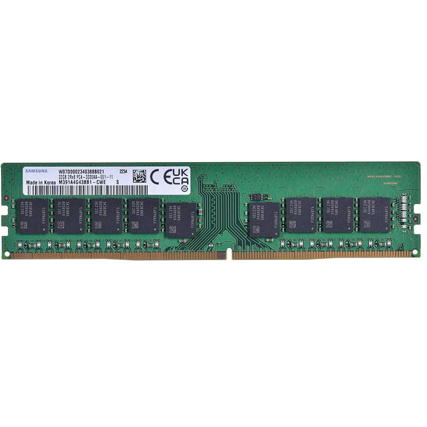 Оперативная память 32Gb DDR4 3200MHz Samsung ECC UDIMM OEM - M391A4G43XXX-CWE