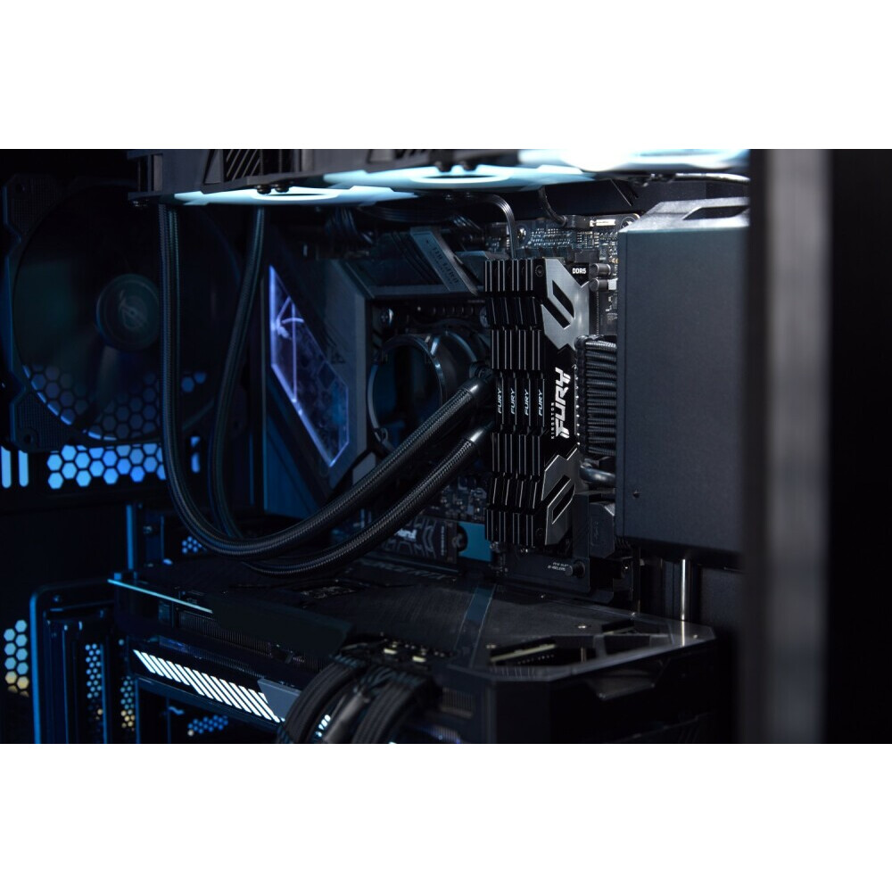 Оперативная память 32Gb DDR5 6400MHz Kingston Fury Renegade (KF564C32RS-32) - фото 4