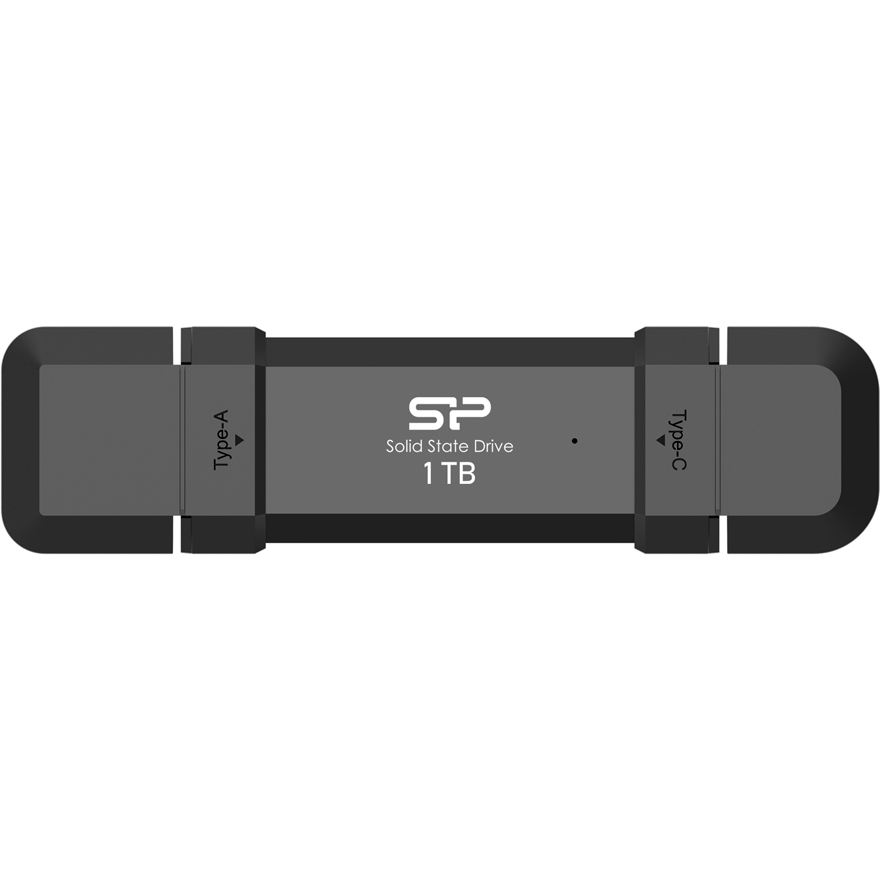 Внешний накопитель SSD 1Tb Silicon Power DS72 Black (SP001TBUC3S72V1K)