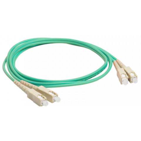 Патч-корд Lanmaster LAN-2SC-2SC/OM3-1.0, 1м