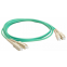 Патч-корд Lanmaster LAN-2SC-2SC/OM3-1.0, 1м