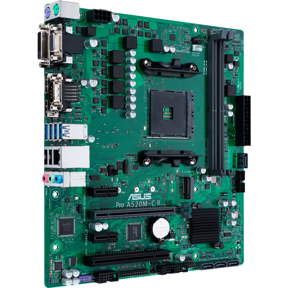 Материнская плата ASUS PRO A520M-C II/CSM - фото 2