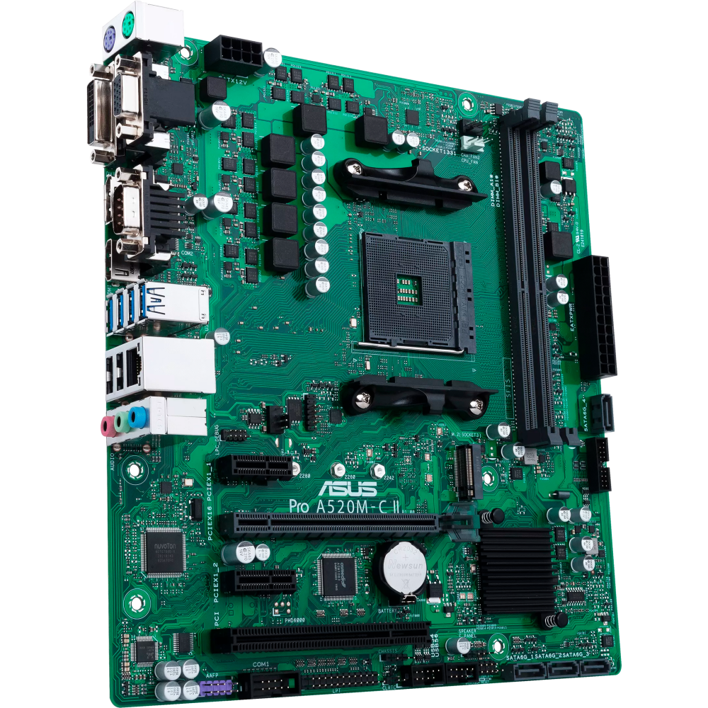 Материнская плата ASUS PRO A520M-C II/CSM - фото 3