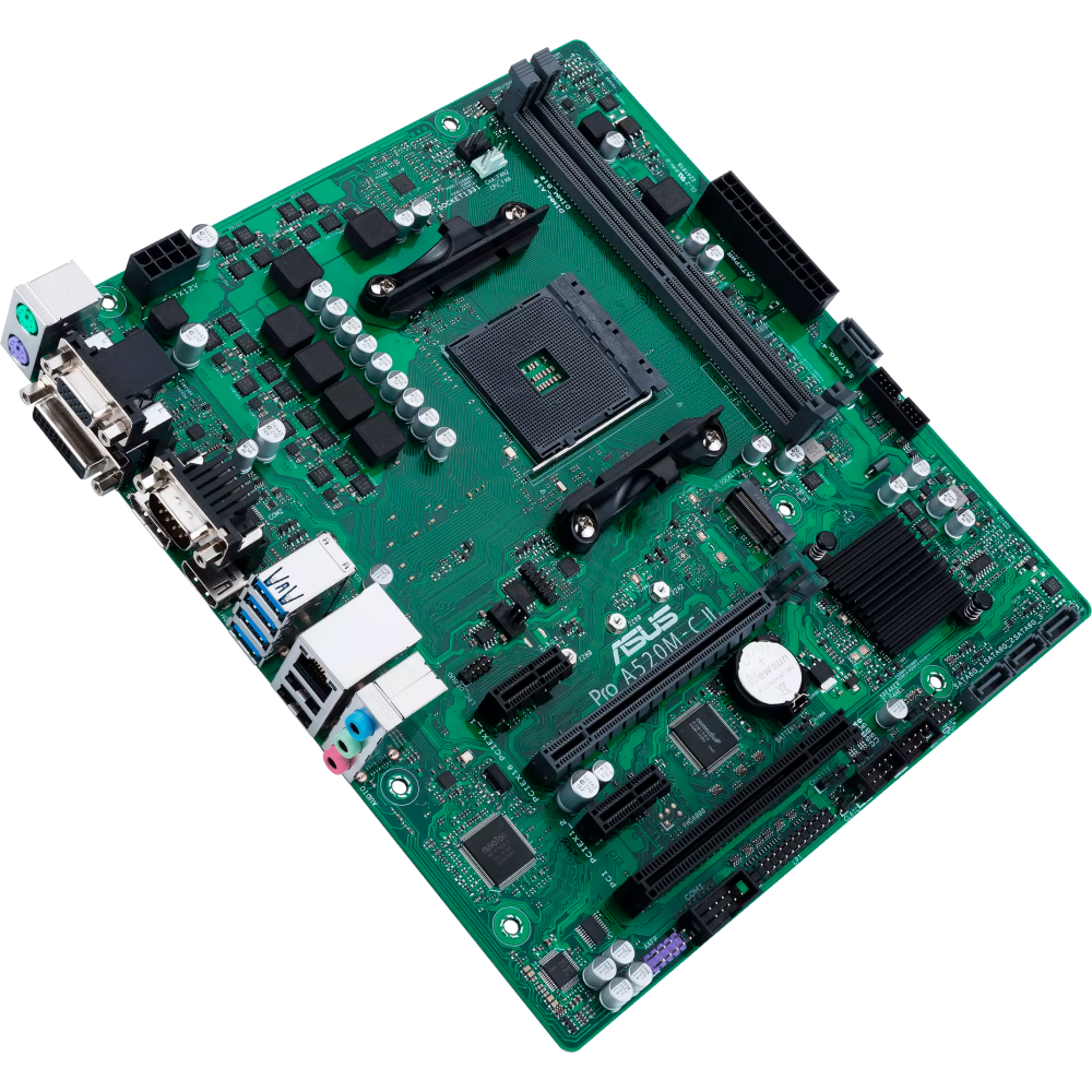 Материнская плата ASUS PRO A520M-C II/CSM - фото 4
