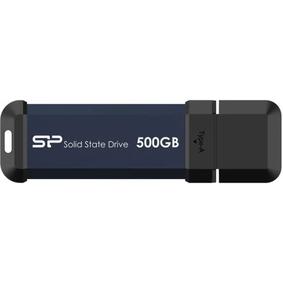 USB Flash накопитель 500Gb Silicon Power MS60 Blue (SP500GBUF3S60V1B)