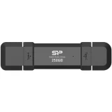 Внешний жёсткий диск 250Gb Silicon Power DS72 Black (SP250GBUC3S72V1K)