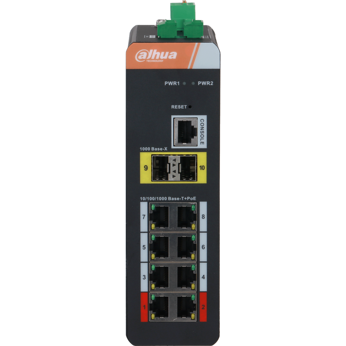 Коммутатор (свитч) Dahua DH-IS4210-8GT-120 - фото 2