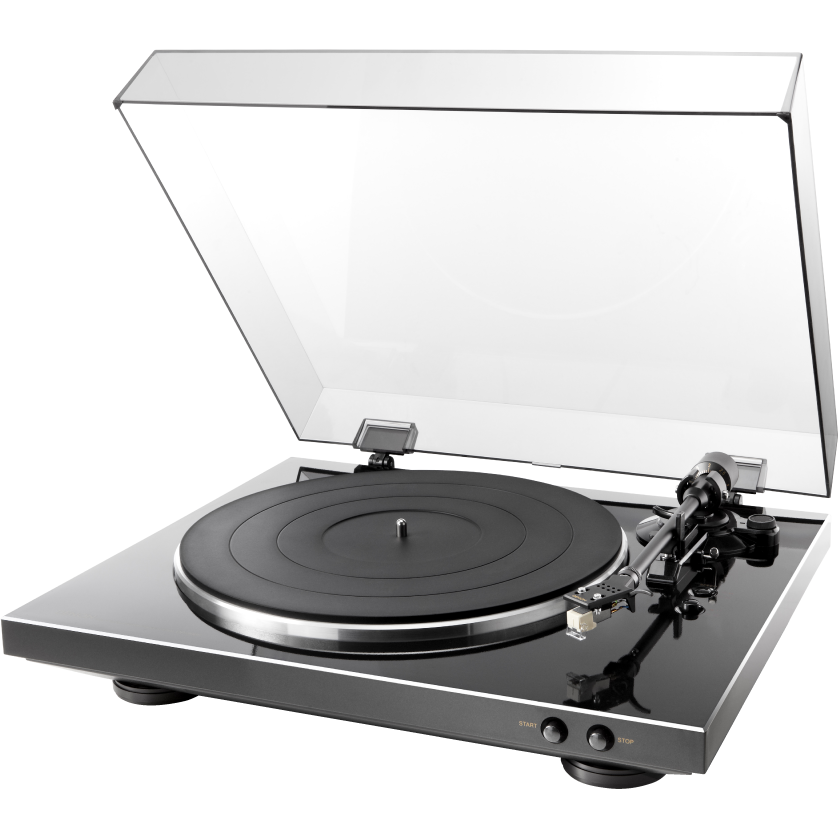 Виниловый проигрыватель Denon DP-300F Black - DP300FBKE2