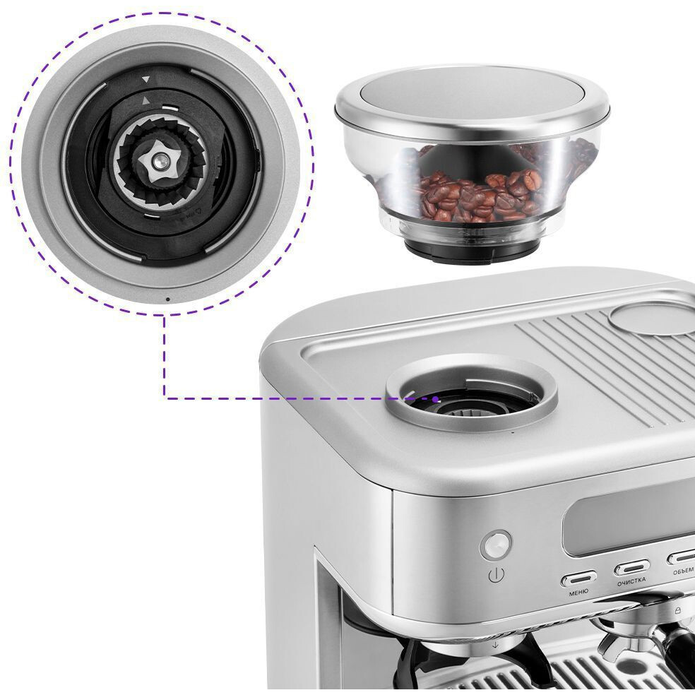 Кофеварка Kitfort KT-7113 - фото 3