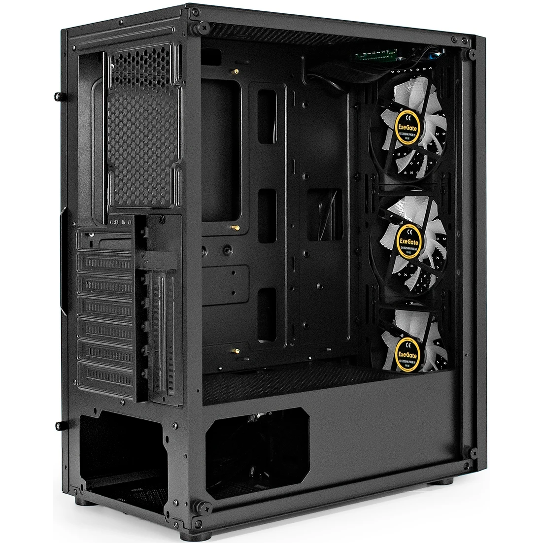 Корпус ExeGate EVO-8227 Black - EX295765RUS - фото 2