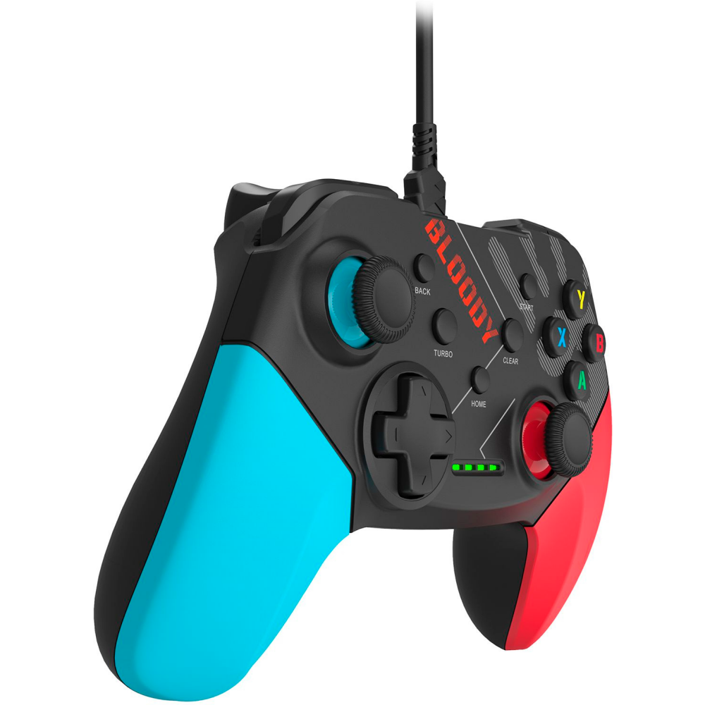 Геймпад Bloody GP30 Sports Black/Blue - GP30 SPORTS BLUE - фото 4