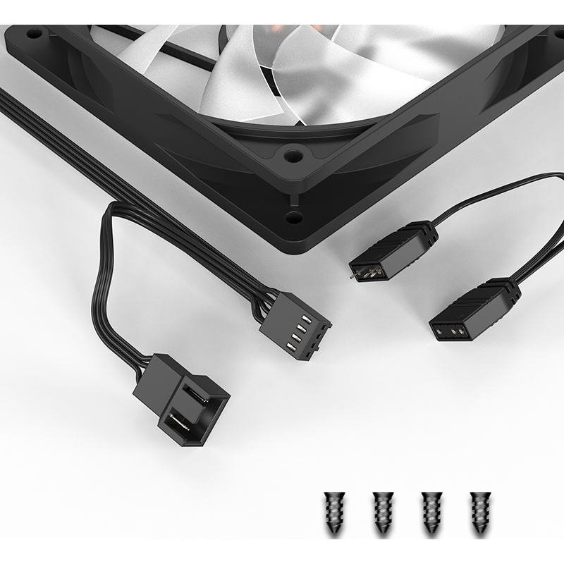 Вентилятор для корпуса ID-COOLING XF-120-ARGB-K - фото 6