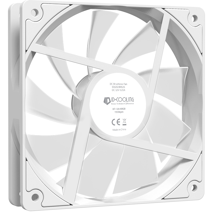 Вентилятор для корпуса ID-COOLING XF-120-ARGB-W - фото 4