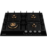 Газовая варочная панель Weissgauff HGG 6445 BL Volcano Burner (432360)