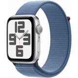 Умные часы Apple Watch SE 2 44mm Silver Aluminum Case with Winter Blue Sport Loop (MREF3LL/A)