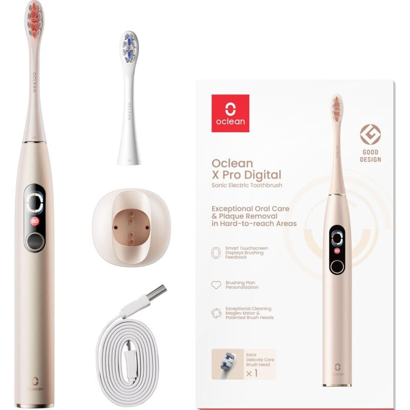 Зубная щётка Oclean X Pro Digital Gold - 6970810552553 - фото 5