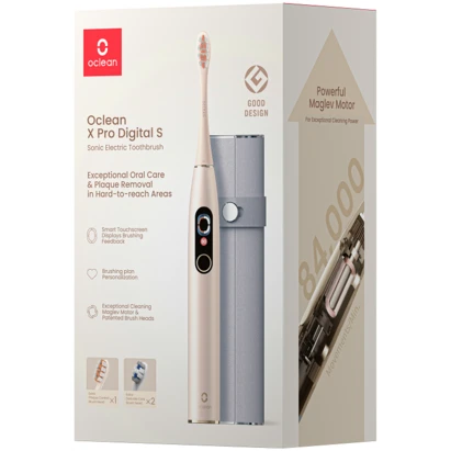 Зубная щётка Oclean X Pro Digital Set Gold - 6970810552577 - фото 2