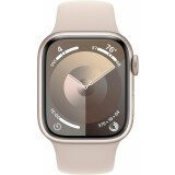 Умные часы Apple Watch Series 9 41mm Starlight Aluminum Case with Starlight Sport Band M/L (MR8U3ZP/A)