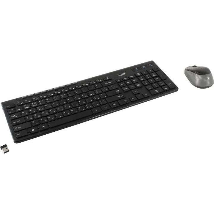 Клавиатура + мышь Genius SlimStar 8230 Black - 31340015408 - фото 2
