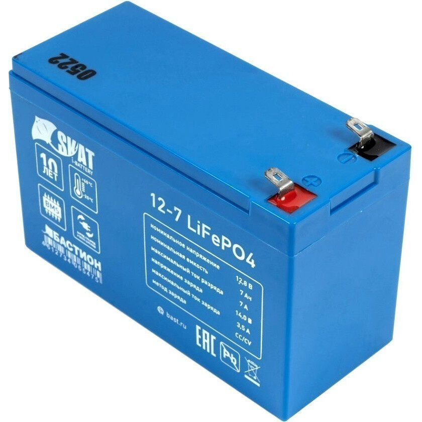 Аккумуляторная батарея Бастион SKAT I-BATTERY 12-7 LiFePO4