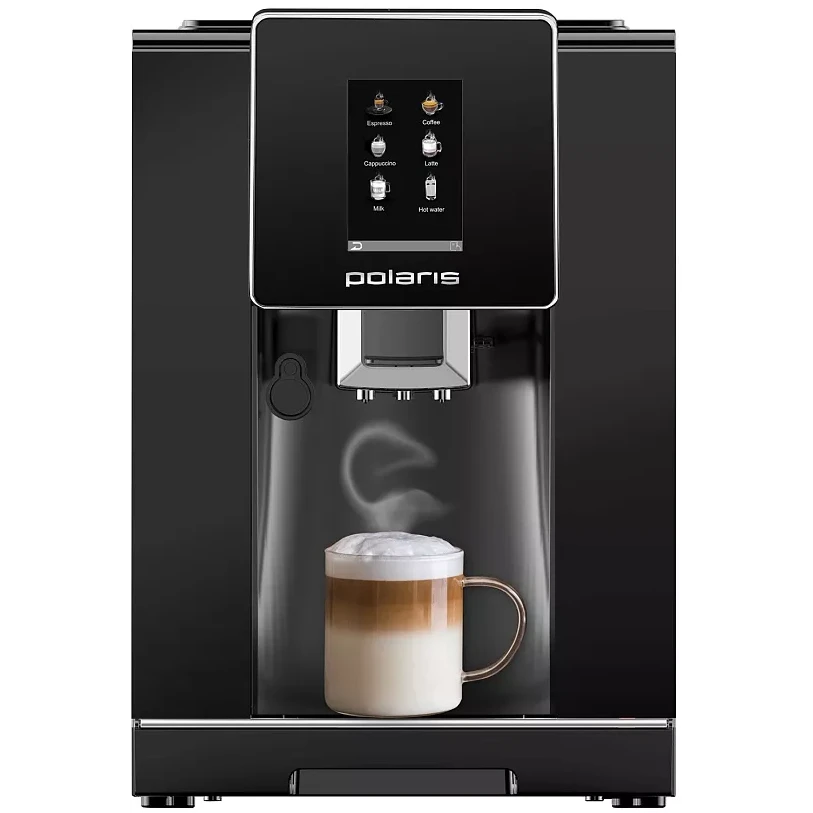 Кофемашина Polaris PACM 2060AC Black - фото 2