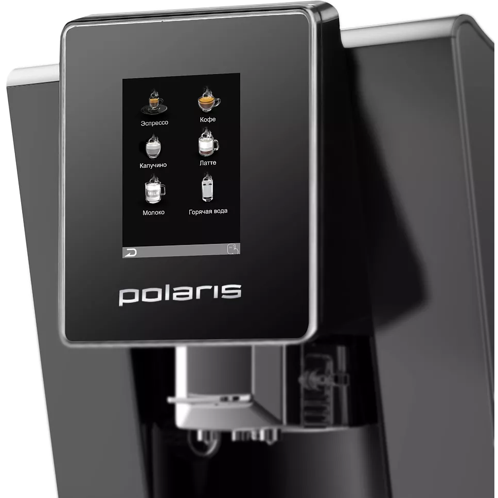 Кофемашина Polaris PACM 2060AC Black - фото 3